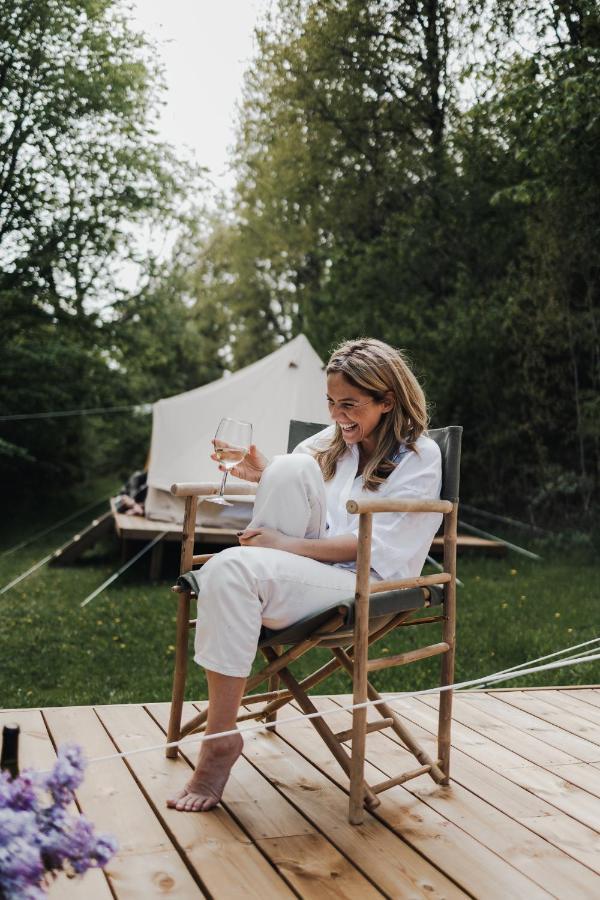Falkeroed - Lyxig Glamping I Naturreservat Ink Frukost Греббестад Экстерьер фото