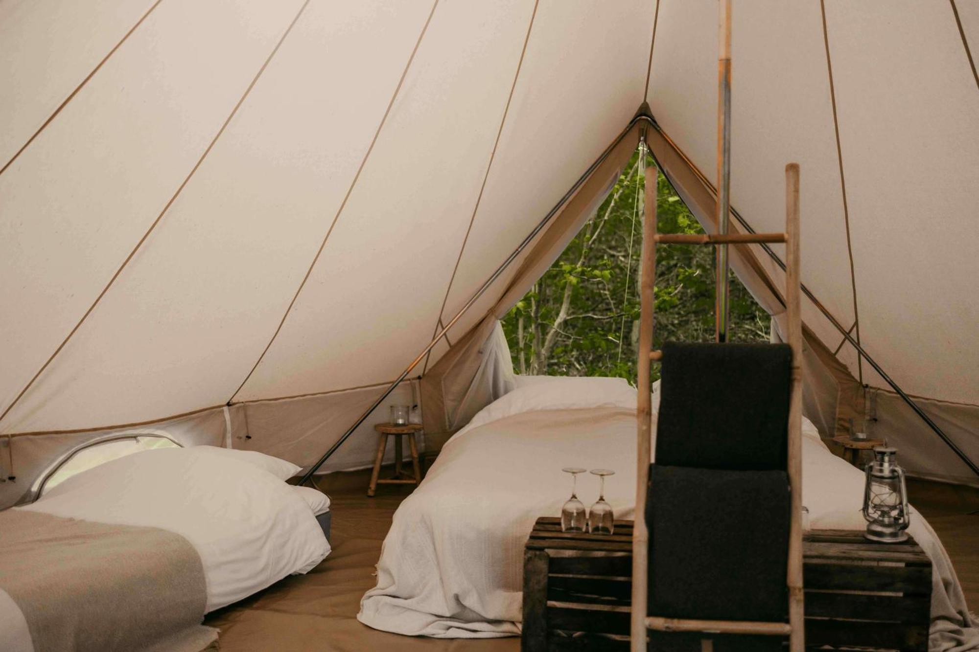 Falkeroed - Lyxig Glamping I Naturreservat Ink Frukost Греббестад Экстерьер фото