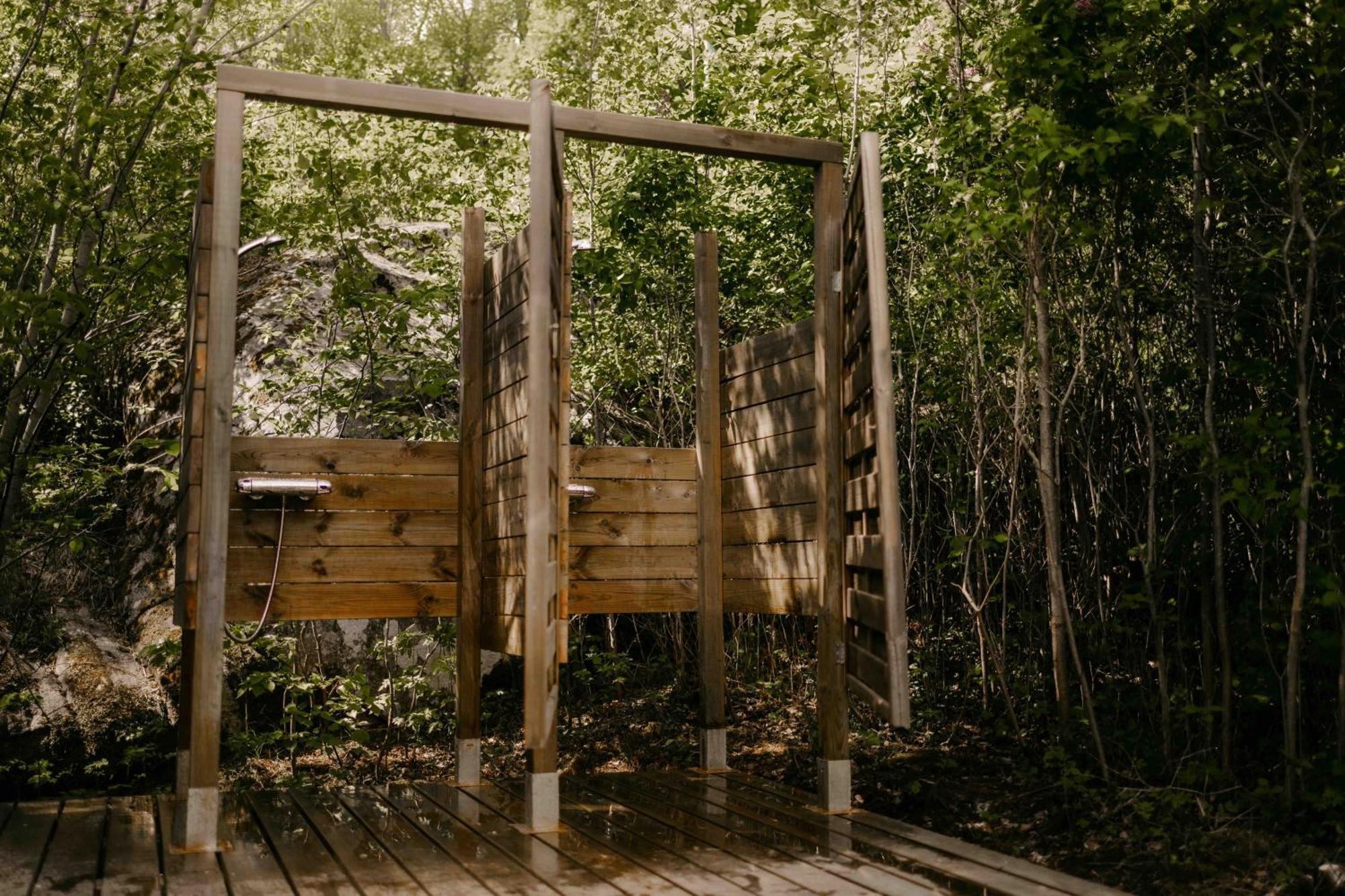 Falkeroed - Lyxig Glamping I Naturreservat Ink Frukost Греббестад Экстерьер фото